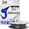 Шнур DAIWA J-Braid X4 0,29мм 135м Dark green 12741-029RU
